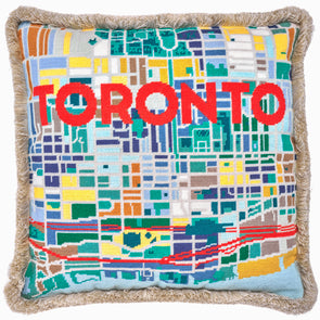 Toronto City Map Needlepoint Kit