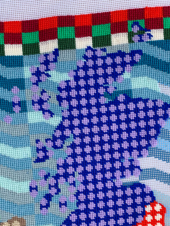 UK & Ireland Map Needlepoint Kit