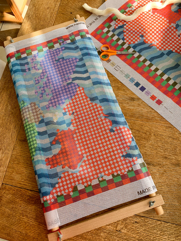 UK & Ireland Map Needlepoint Kit