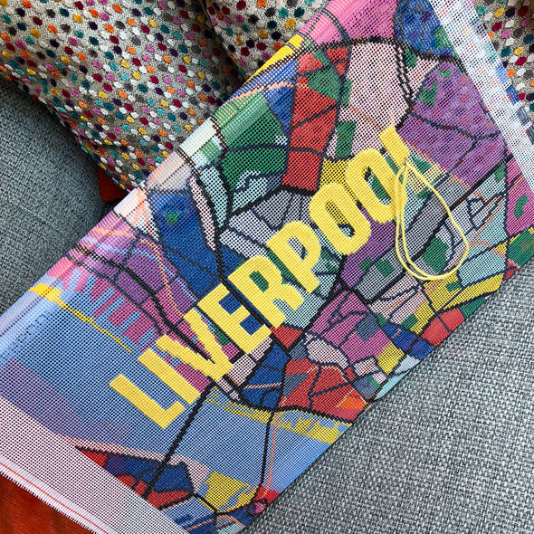 Liverpool City Map Needlepoint Kit