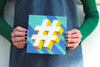 Hashtag ‘#’ Needlepoint Kit - Hannah Bass