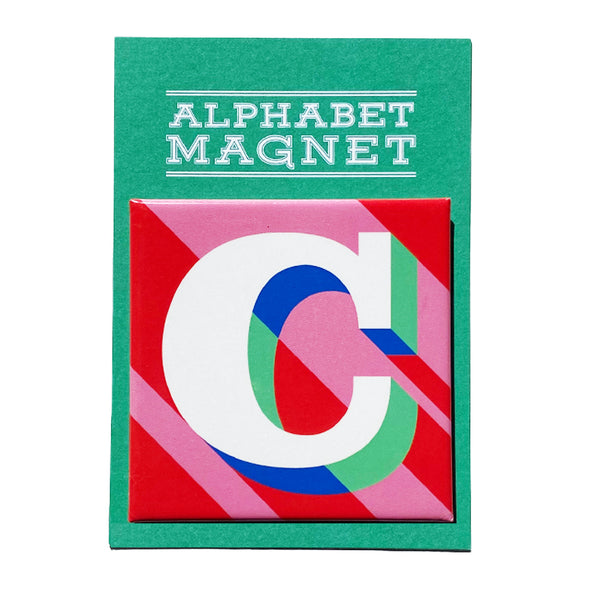 Red Letter C Alphabet Magnet