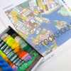 Stockholm City Map Needlepoint Kit