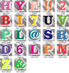 Customisable Neutral Exclamation ‘!!’ Alphabet Needlepoint Kit
