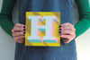 Letter ‘H’ Needlepoint Kit - Hannah Bass