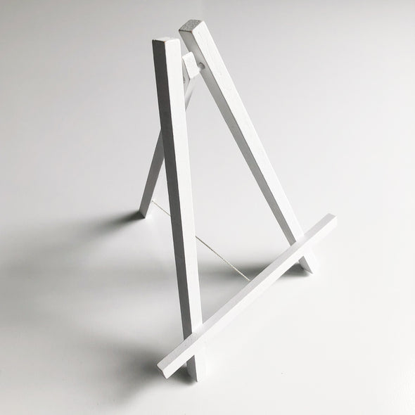 Small Wooden White Easel