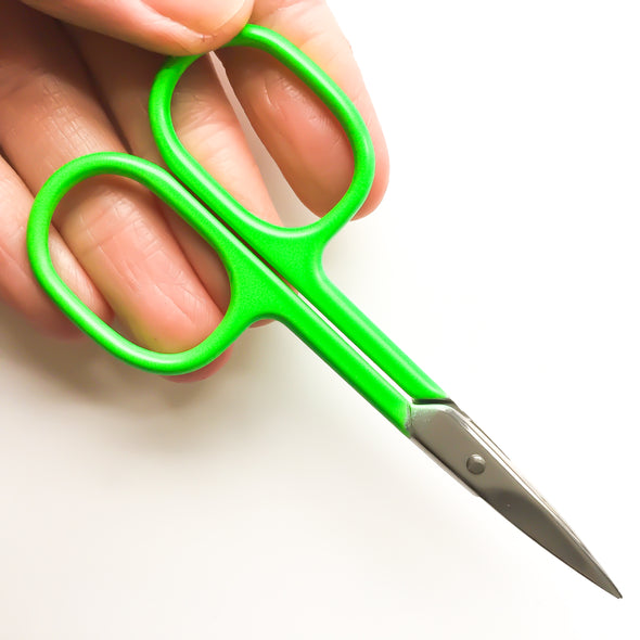 Green Neon Embroidery Scissors - Hannah Bass