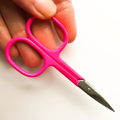 Pink Neon Embroidery Scissors - Hannah Bass