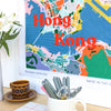 Old Hong Kong City Map Needlepoint Kit