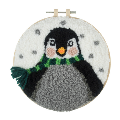 Penguin Punch Needle Kit
