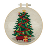 Christmas Tree Embroidery Punch Needle Kit